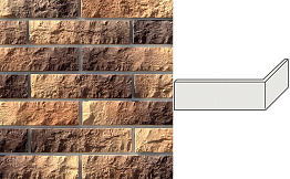 Декоративный кирпич White Hills Толедо угловой элемент цвет 401-45