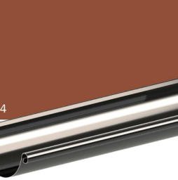 Желоб водосточный KROP STAL для системы D 150/100 мм, RAL 8004, 3 м