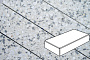 Плитка тротуарная Готика, Granite FINERRO, Картано, Грис Парга, 300*150*100 мм
