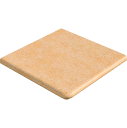 Клинкерная угловая ступень-флорентинер Westerwaelder Klinker MONTMARTRE Naturabeige, 320*320*9,5 мм