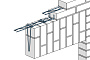 Система Baut для перемычки с вертикальной кладкой в полтора кирпича