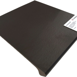 Клинкерная ступень с капиносом Paradyz Natural Brown, структурная, 330*300*11 мм