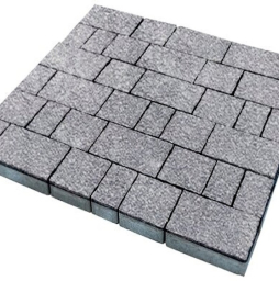 Плитка тротуарная SteinRus Старый город Б.2.Фсм.6, Native, ColorMix Монохром, толщина 60 мм
