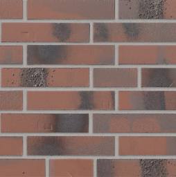 Клинкерная плитка под кирпич Stroeher Brickwerk, 654 flammenrot, 240*71*12 мм