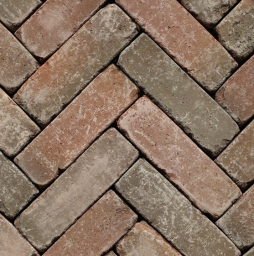 Клинкерная брусчатка Penter Novoton wasserstrich tumbled, 200*65*65 мм