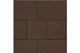 Плитка тротуарная SteinRus Инсбрук Ланс Б.5.Псм.6, Native, коричневый, толщина 60 мм