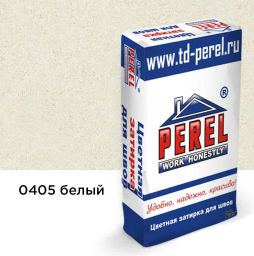 Затирка для швов Perel RL 0405 белая, 25 кг