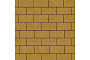Плитка тротуарная SteinRus Прямоугольник Лайн А.6.П.4, гладкая, желтый, 200*100*40 мм