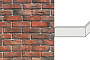 Декоративный кирпич White Hills Лондон брик угловой элемент цвет 300-75