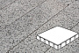 Плитка тротуарная Готика, Granite FINO, Квадрат, Цветок Урала, 400*400*60 мм