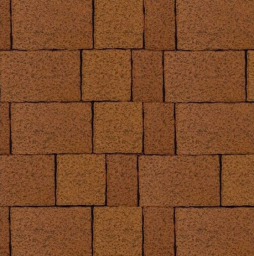 Плитка тротуарная SteinRus Старый город Б.2.Фсм.6, Native, оранжевый, толщина 60 мм