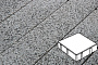 Плитка тротуарная Готика, Granite FINO, Квадрат без фаски, Белла Уайт, 150*150*100 мм
