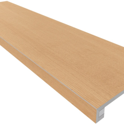 Комплект ступень и подступенок Estima Классик Вуд/Classic Wood CW04, неполированный