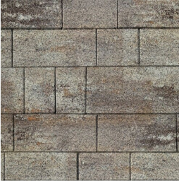 Плитка тротуарная SteinRus Инсбрук Тироль Б.4.Псм.6, Native, ColorMix Берилл, толщина 60 мм