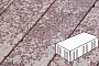 Плитка тротуарная Готика, City Granite FINERRO, Скада без фаски, Сансет, 225*150*100 мм