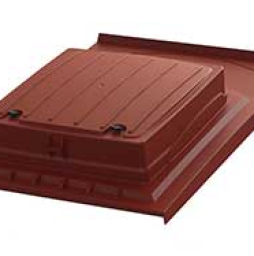 Кровельный люк UNIROOF 1180*900*243 мм, красный