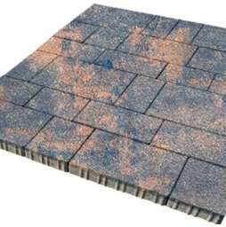 Плитка тротуарная SteinRus Инсбрук Тироль Б.4.Псм.6 Native, ColorMix Айвори, толщина 60 мм