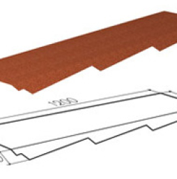 Примыкание резное левое Gerard Cedar, 1200*232 мм