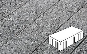 Плитка тротуарная Готика, City Granite FINO, Скада без фаски, Белла Уайт, 225*150*100 мм