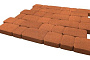 Плитка тротуарная SteinRus Инсбрук Альт Б.1.Фсм.6, Old-age, оранжевый, толщина 60 мм
