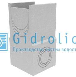 Пескоуловитель односекционный Gidrolica BGU DN400 кл.С250, 500*540*1000 мм