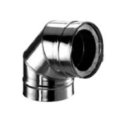 Отвод для дымохода Schiedel ICS 25 90 град., D 200/250 мм