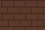 Плитка тротуарная SteinRus, Бельпассо Медио, Native, коричневый, 225*150*80 мм