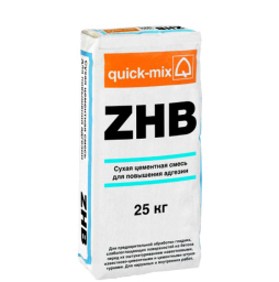 Сухая цементная смесь для повышения адгезии quick-mix ZHB, 25 кг