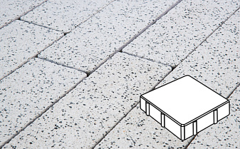 Плитка тротуарная Готика, City Granite FINERRO, Квадрат, Покостовский, 150*150*80 мм