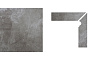 Клинкерный плинтус правый Stroeher Keraplatte Aera, 710 crio, длина стороны угла 290