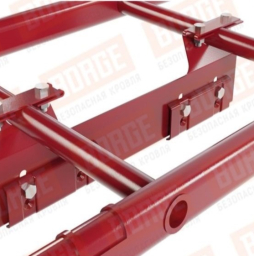 Лестница кровельная Borge для фальцевой кровли оцинкованная RAL 3003, 2,7 м