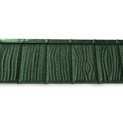 Композитная черепица рядовая Metrotile IShake Green