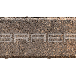 Плитка тротуарная BRAER Прямоугольник Color Mix Каштан, 200*50*60 мм