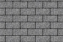 Плитка тротуарная Прямоугольник (Ла-Линия) В.2.П.10 Гранит+ серый с черным 200*100*100 мм