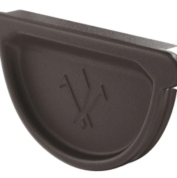 Заглушка желоба универсальная Aquasystem PURAL MATT RR 32 для системы D 150/100