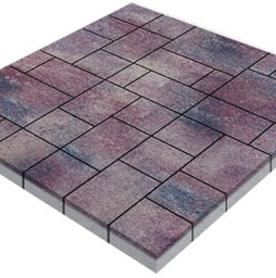 Плитка тротуарная SteinRus Инсбрук Альпен А.7.Псм.4, Native, ColorMix Каратау, толщина 40 мм