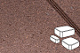 Плитка тротуарная Готика Profi, Классика, оранжевый, полный прокрас, с/ц, толщина 80 мм, комплект 3 шт