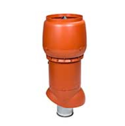 Изолированный вентиляционный выход + колпак Vilpe® / XL - 160/ИЗ/700, кирпичный