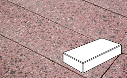 Плитка тротуарная Готика Granite FINO, картано, Ладожский 300*150*80 мм