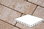Плитка тротуарная Готика Natur FERRO, Плита, Оливковый, 1000*1000*100 мм