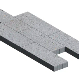Плитка тротуарная SteinRus Аликанте Б.2.П.8  Backwash, Эльтон, 900*300*80 мм