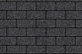 Плитка тротуарная Прямоугольник (Ла-Линия) А.2.П.4 Стоунмикс черный 200*100*40 мм