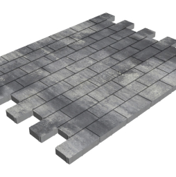 Плитка тротуарная SteinRus Прямоугольник А.6.П.4, гладкая, Актау, 200*100*40 мм