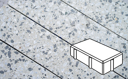 Плитка тротуарная Готика, City Granite FINERRO, Брусчатка Б.2.П.6, Грис Парга, 200*100*60 мм