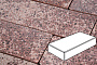 Плитка тротуарная Готика, Granite FINO, Картано, Сансет, 300*150*100 мм