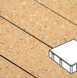 Плитка тротуарная Готика Granite FINERRO, Квадрат В.2.К.8, Павловское 200*200*80 мм
