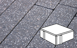 Плитка тротуарная Готика, City Granite FINERRO, Квадрат, Ильменит, 100*100*100 мм