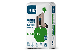 Клей эластичный Bergauf MAXIPLEX, 25 кг