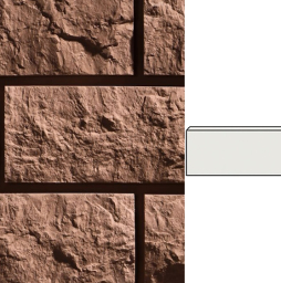 Облицовочный камень Leonardo Stone угловой элемент Анкона 75/270*95*15 мм 915