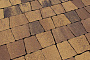 Плитка тротуарная Антик Б.3.А.6 Листопад гладкий Янтарь